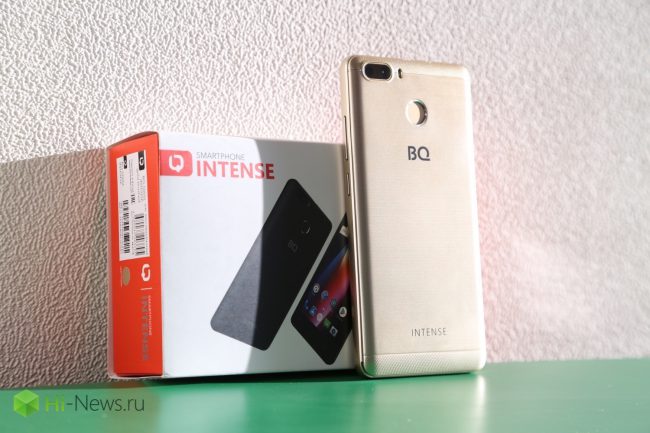 Photo of BQ Intense — долгоиграющий смартфон из России