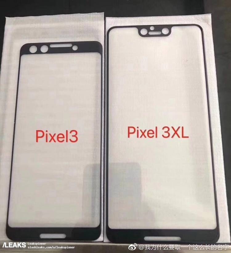 Photo of Google Pixel 3 XL получит экран с вырезом, Pixel 3 — обычную верхнюю рамку»