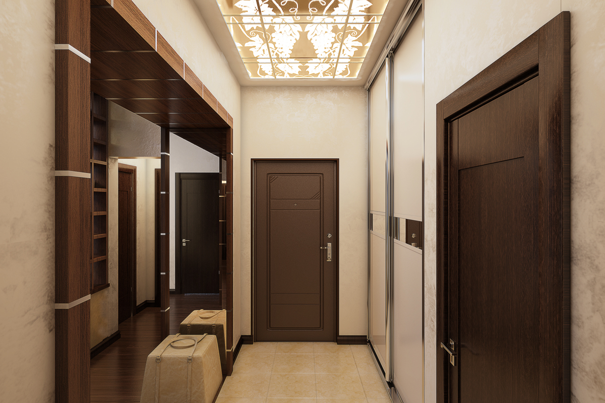 Прихожие для узких коридоров в квартире - дизайн, фото