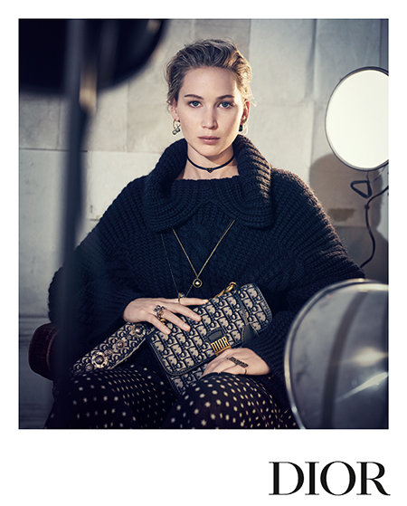 Под вспышками камер: Дженнифер Лоуренс в новой рекламной кампании Dior