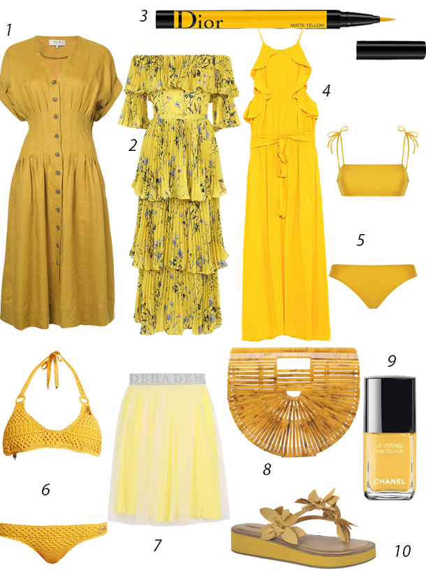 Цвет настроения – желтый: 20 вещей в стиле Джиджи Хадид