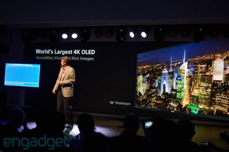 Photo of #CES | Sony анонсировала первый в мире 4K OLED-телевизор