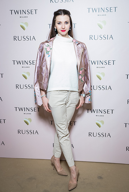 Кристина Орбакайте с дочерью Клавдией и другие звезды на показе TWINSET Milano в Москве