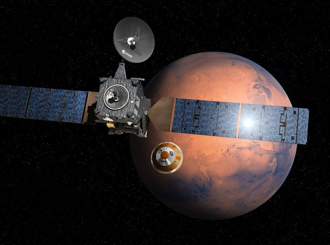 Photo of Марсианский орбитальный зонд Trace Gas Orbiter приступил к своей научной миссии