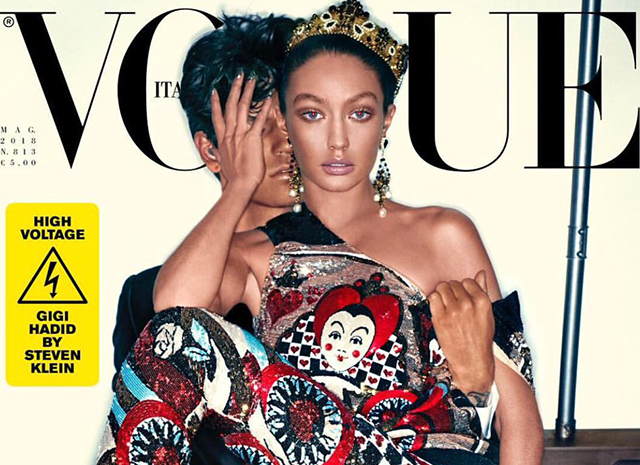 Photo of Новый скандал с «фотошопом»: Джиджи Хадид изменили до неузнаваемости на обложке Vogue