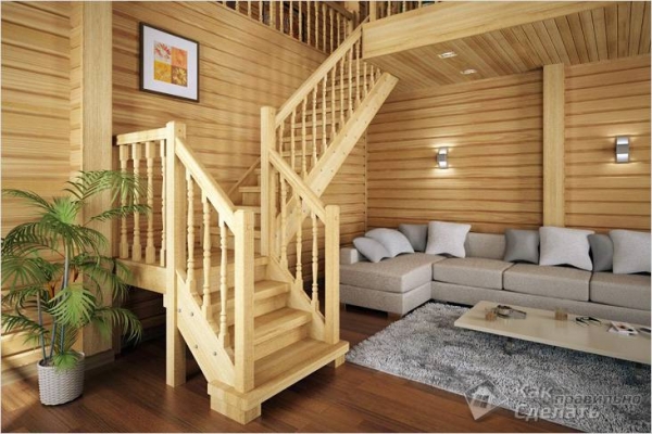Photo of Как сделать деревянную лестницу своими руками — деревянная лестница