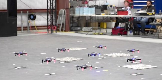 Photo of Квадрокоптеры научили летать стаями без GPS