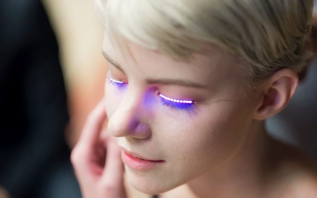 Photo of Мода будущего: интерактивные светодиодные ресницы f.lashes