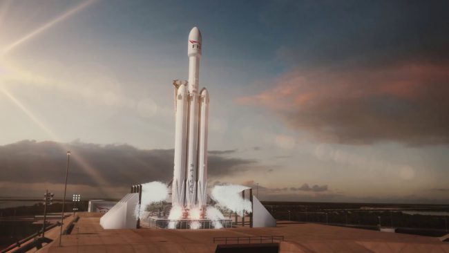 Photo of #видео | SpaceX опубликовала 3D-анимацию предстоящего запуска Falcon Heavy