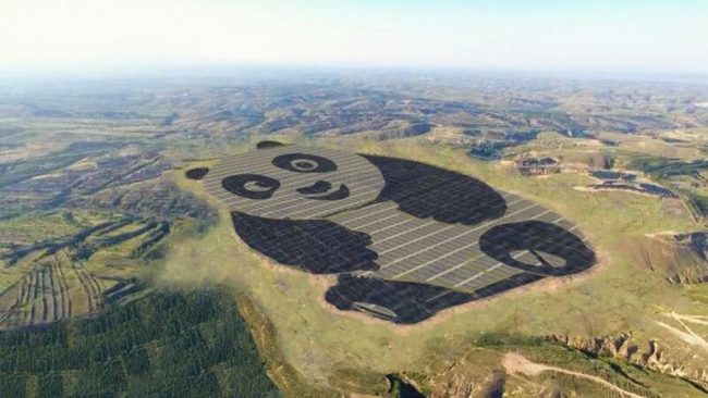 Photo of В Китае построили солнечную электростанцию в виде панды