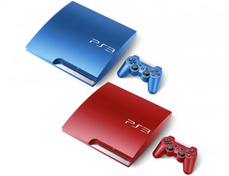 Photo of Sony готовит красный и синий вариант консоли  PS3 Slim