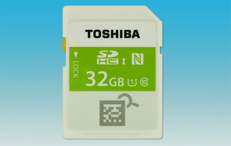 Photo of #CES | Toshiba представила первую в мире карту памяти с модулем NFC