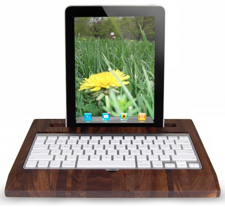 Photo of Беспроводная клавиатура из дерева для iPad