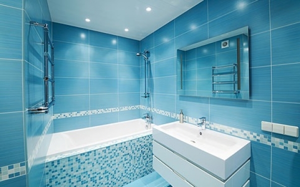 Photo of Ванная комната в синих тонах