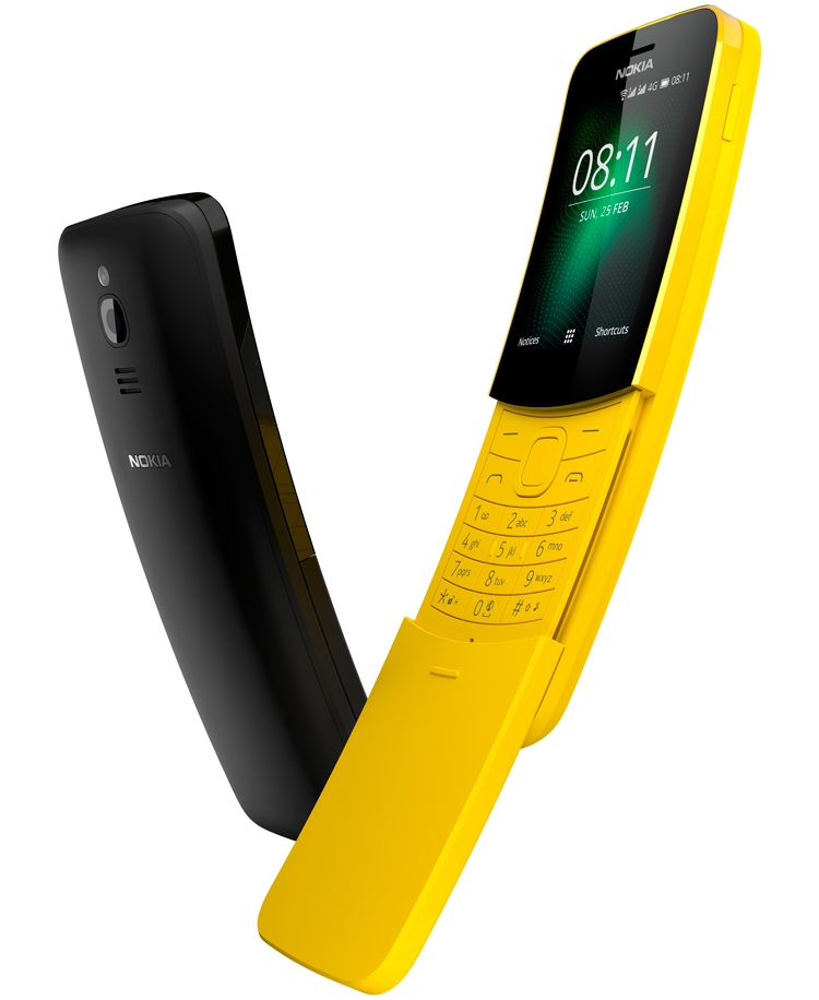 Photo of MWC 2018: анонсирован кнопочный «бананофон»-слайдер Nokia 8110 4G»
