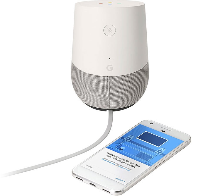Photo of Google Home — переосмысление Nexus Q со взглядом на Amazon Echo»