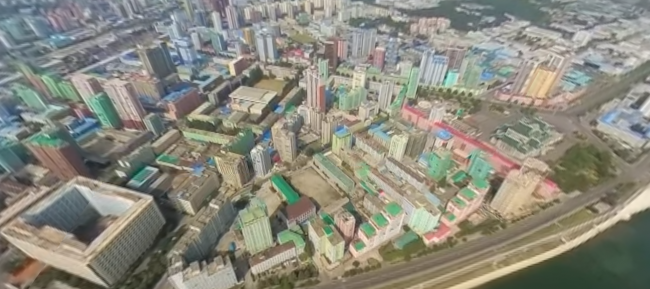 Photo of Посмотрите первое в мире видео в 360 градусов, снятое в небе над Северной Кореей