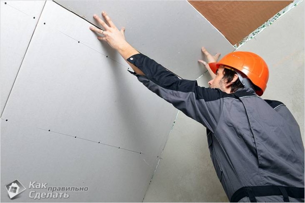 Photo of Как крепить гипсокартон к потолку — на деревянный и металлический каркас (+схемы)