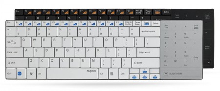 Photo of RAPOO представляет E9080, ультратонкую беспроводную клавиатуру с сенсорным блоком