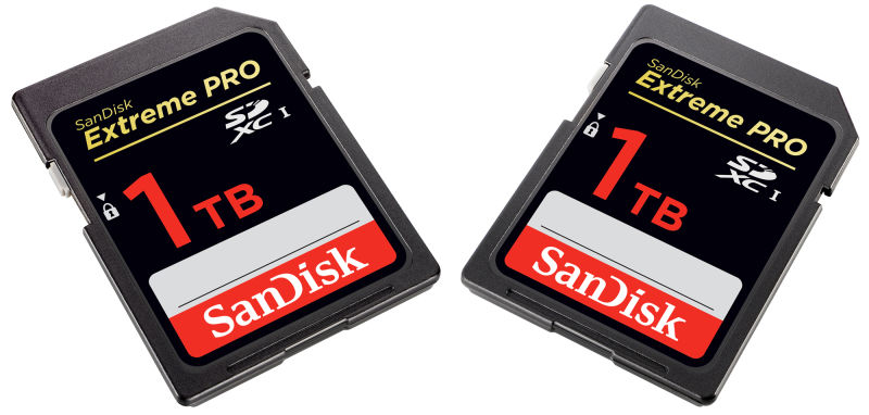 Photo of SanDisk показала первую в мире SD-карту объемом 1 ТБ