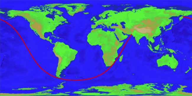 Photo of Как выглядят самые длинные прямые, по которым можно пересечь океан и сушу