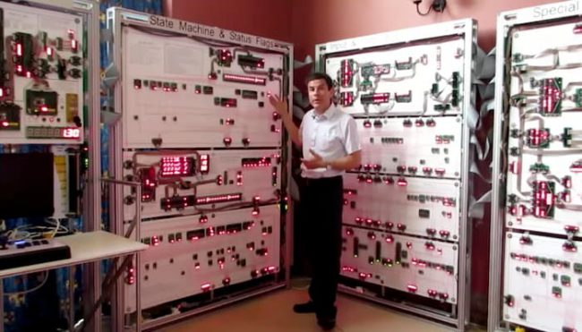 Photo of Учёный из Стэнфорда собрал 10-метровый макропроцессор