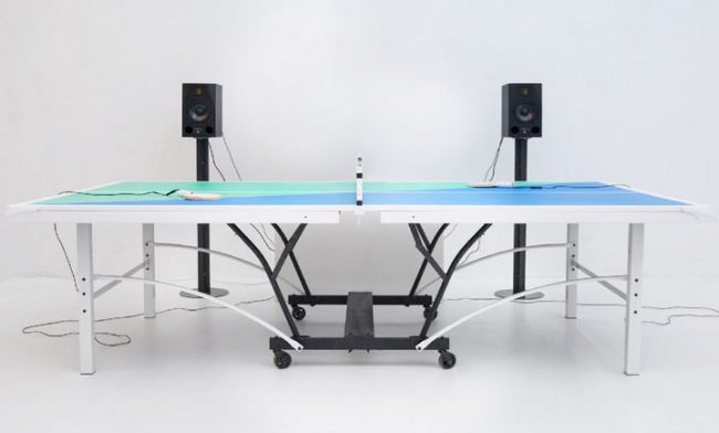 Photo of Ping Pong FM – музыкальный стол для игры в настольный теннис
