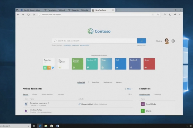 Photo of Microsoft представила Sets, объединяющую приложения на вкладках в одном окне»