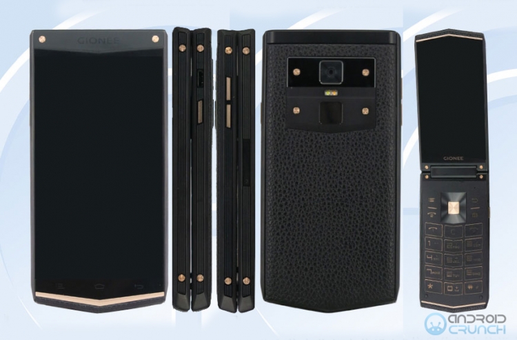 Photo of Прототип «смартфона-раскладушки» Gionee W919 попал в объектив инсайдеров»