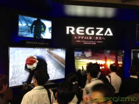 Photo of CEATEC 2012: Toshiba показала возможности 4K REGZA HDTV