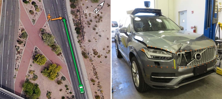 Photo of Робомобиль Uber видел жертву смертельного ДТП за шесть секунд до наезда»