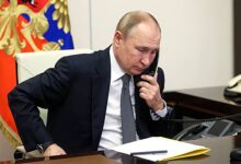 Photo of Пашинян и Путин по телефону обсудили ситуацию в России