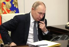 Photo of Путин выразил соболезнования Токаеву в связи с масштабными лесными пожарами в Казахстане