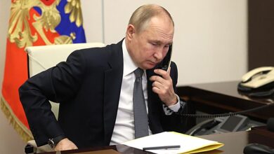Photo of Путин выразил соболезнования Токаеву в связи с масштабными лесными пожарами в Казахстане