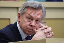 Photo of Сенатор Пушков считает, что Запад проигнорирует обвинения в краже российского Ан-124