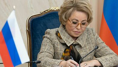 Photo of Матвиенко о речи Путина: Закатываем рукава, идем работать