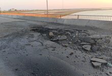 Photo of Песков адресовал в Минобороны вопрос об ударе по Чонгарскому мосту на границе Крыма и Херсонщины